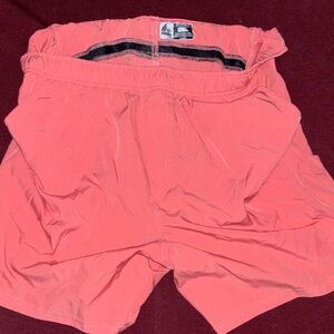 RBX Coral Pink Athletic Men's Shorts